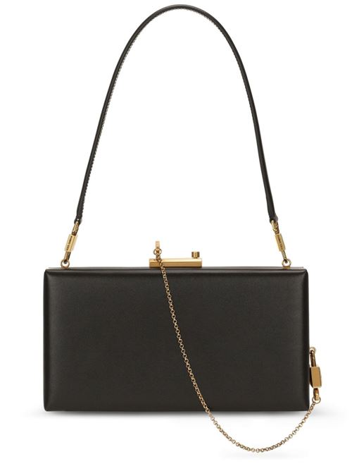 【DOLCE&GABBANA】EVA カーフスキン ショルダーバッグ ブラック［BB7703A3G1980999］