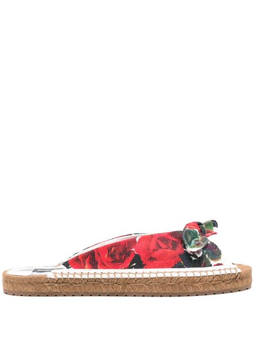 【DOLCE & GABBANA】フローラルプリント スライドサンダル［CE0149A6514HA5KQ］