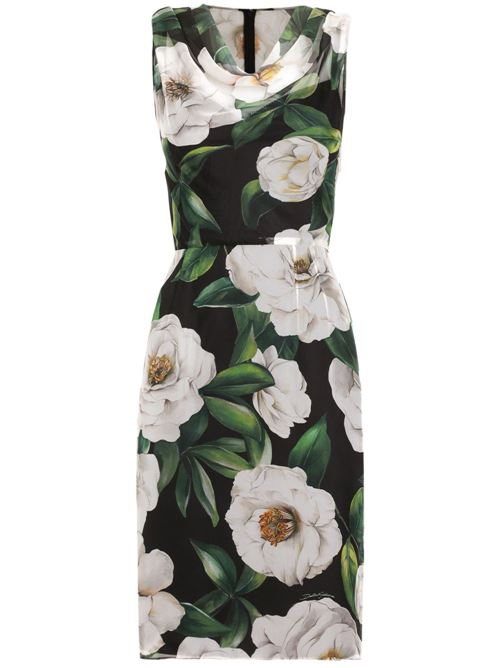 【DOLCE&GABBANA】プリント シルクドレス マルチカラー［F6TLBTIS1XDHN5JB］