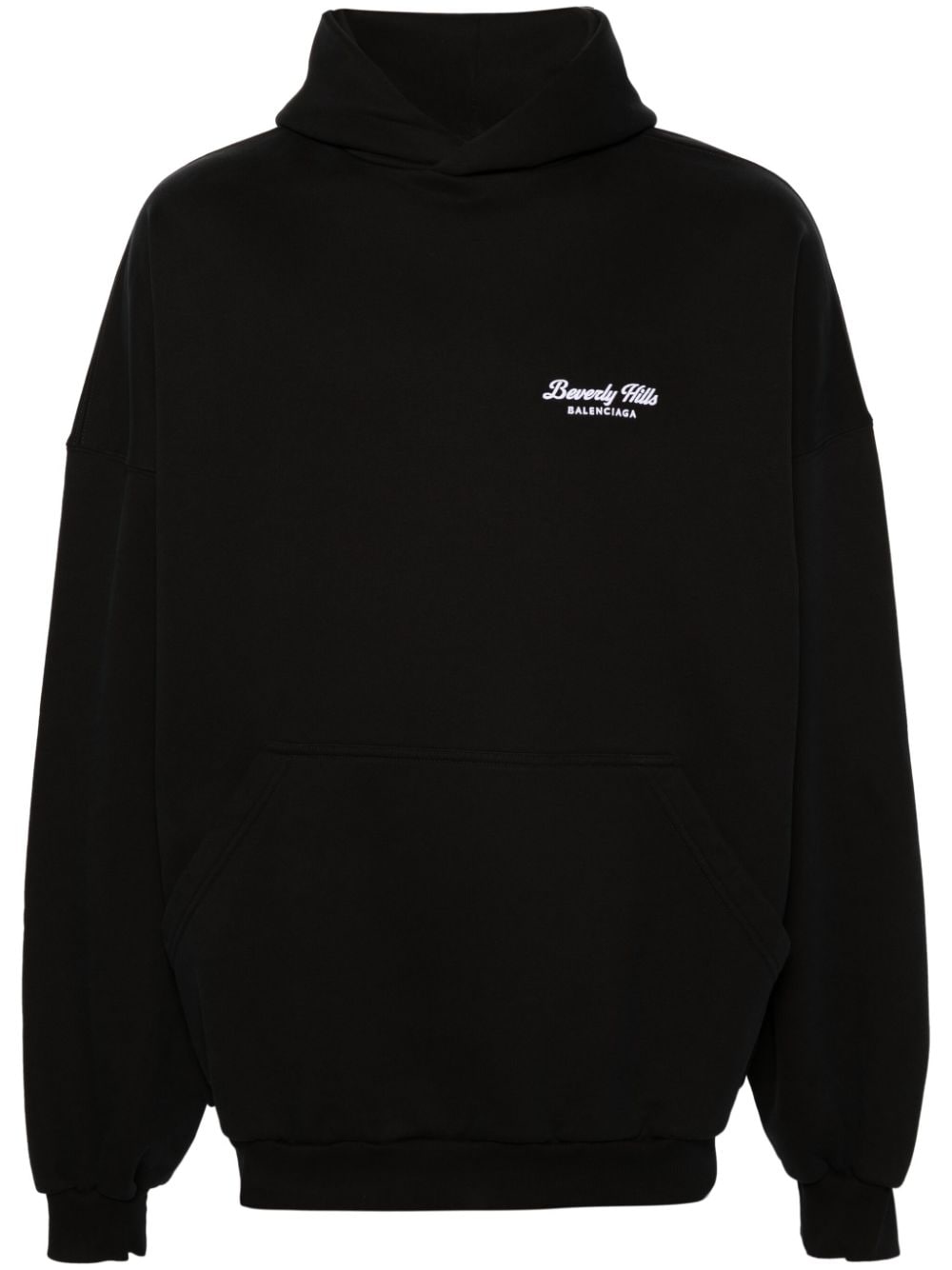 【BALENCIAGA】Beverly Hills オーバーサイズ ロゴフーディ［739024TQVS79034］