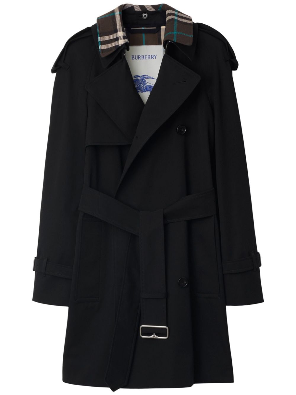 【BURBERRY】Chelsea Fit Cotton Trench Coat ブラック［8096563A1189］
