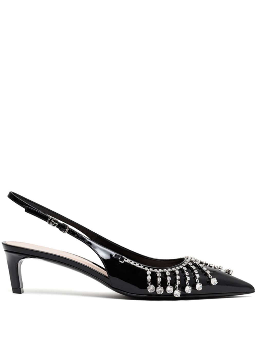 【GUCCI】ホースビット レザーショートブーツ ブラック［805307BNC001000］