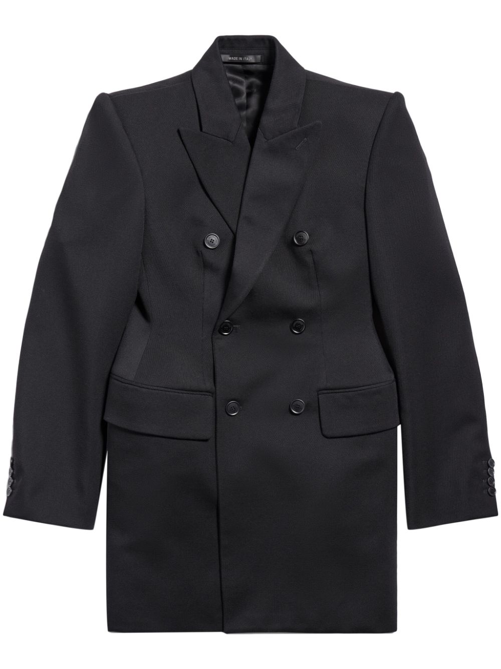 【BALENCIAGA】Wool Double-Breasted Hourglass Jacket［768891TPT241000］