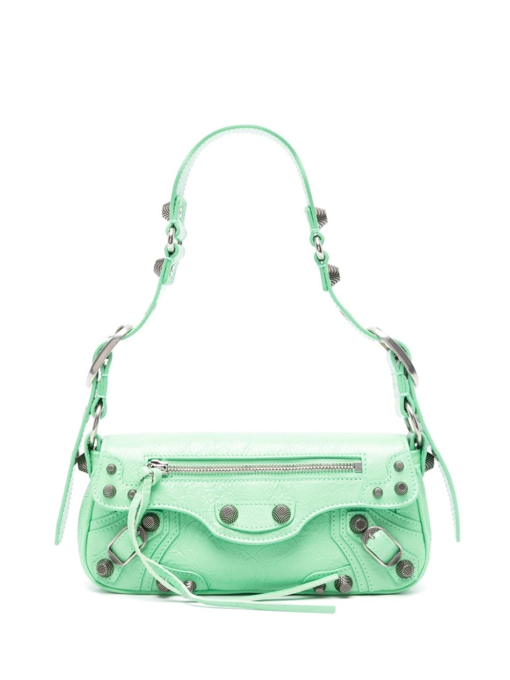 【BALENCIAGA】LE CAGOLE XS スリングバッグ ライトグリーン［7716701VG9Y3823］