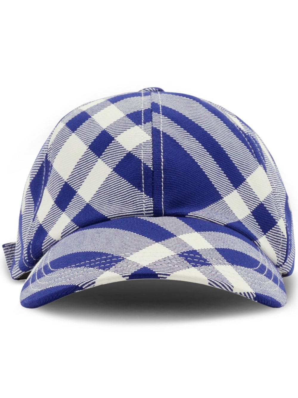 【BURBERRY】 キャップ ブルー チェック[8079477B7369]