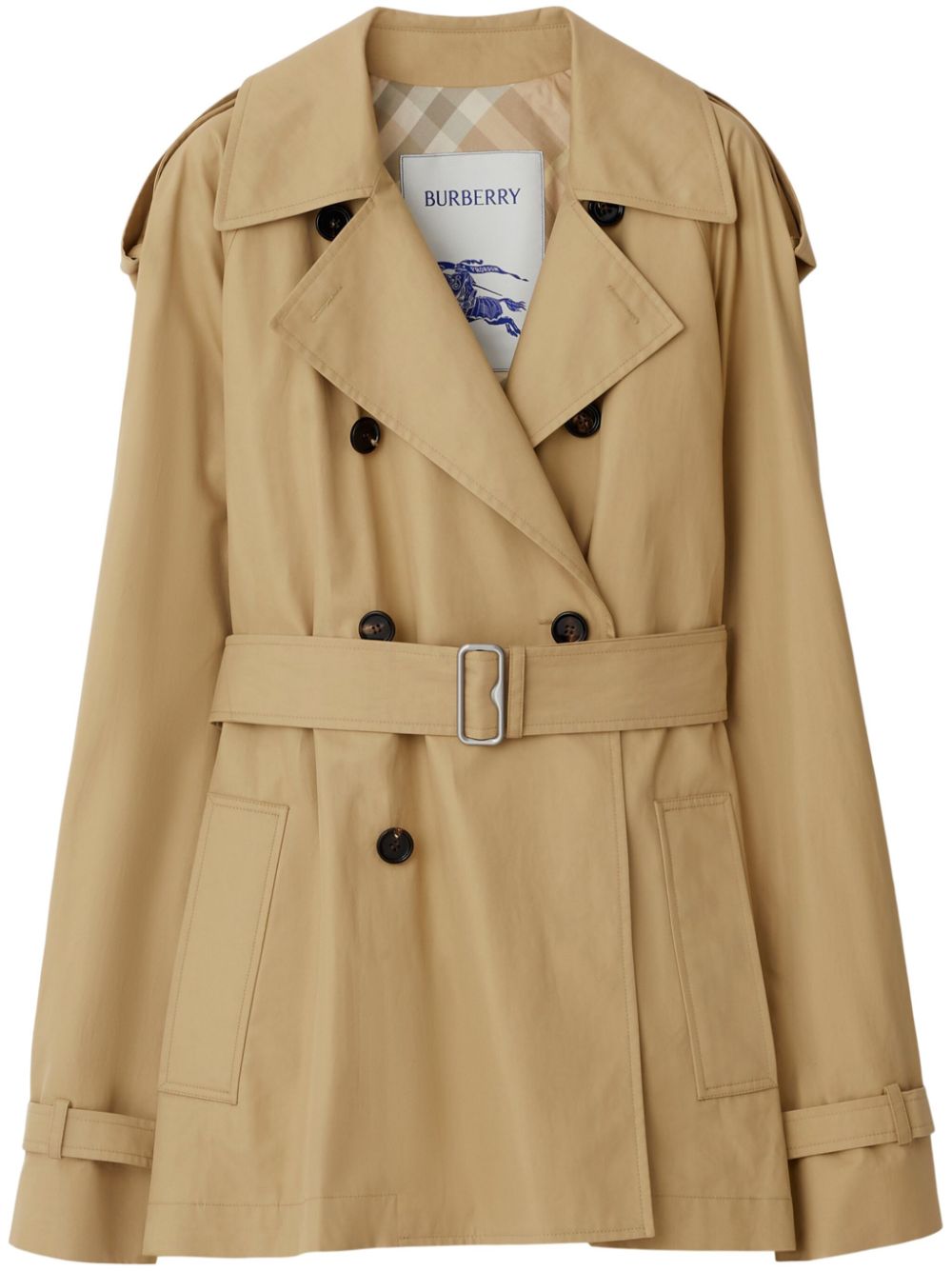 【BURBERRY】コットン トレンチコート ケンジントンフィット［8089783A3743］