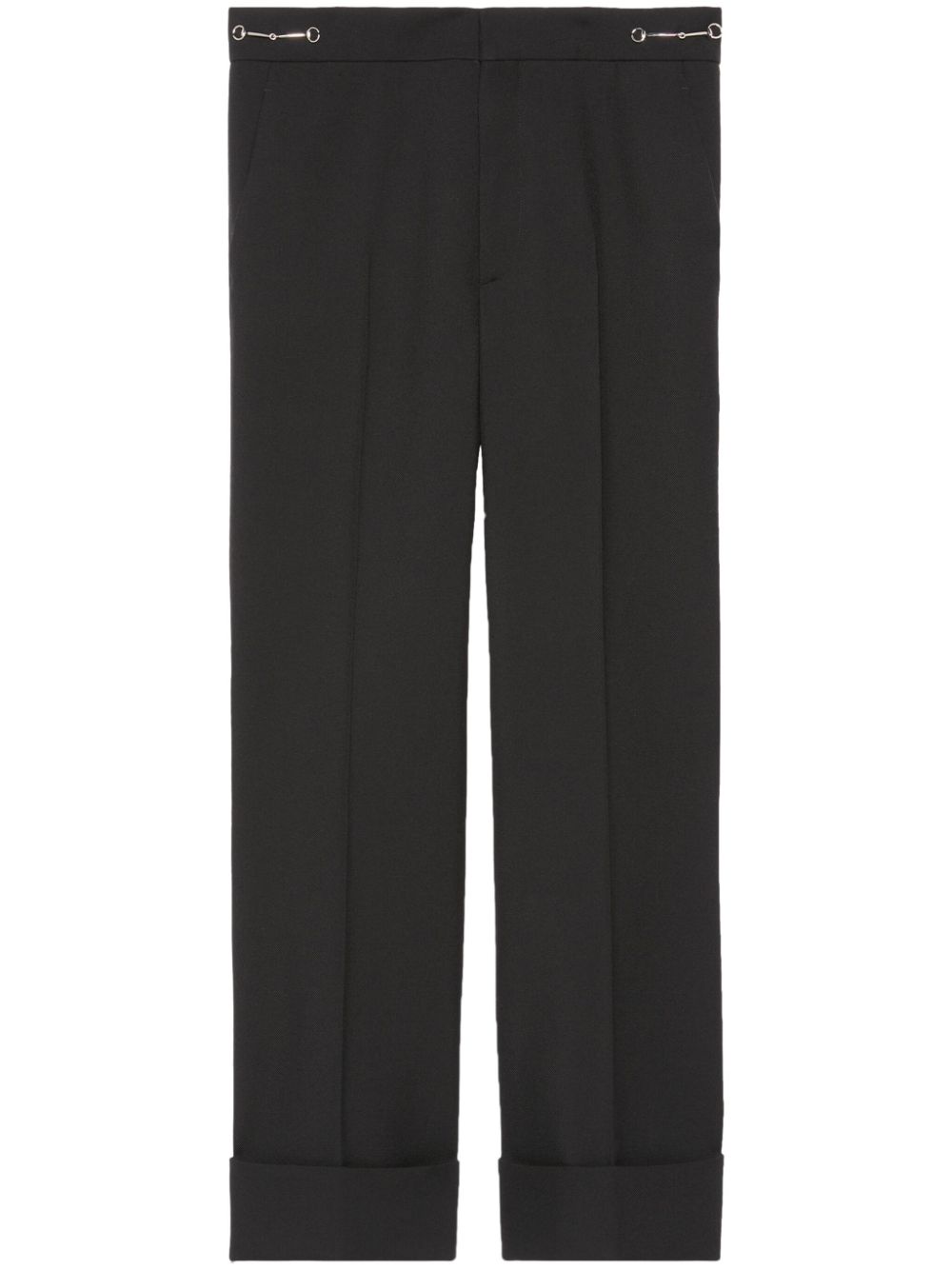 【GUCCI】ウールパンツ ブラック［776315ZHW511000］