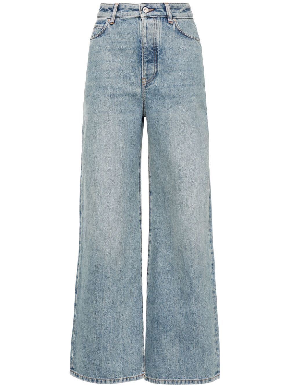 【LOEWE】High Waisted Denim Jeans Blue［S540Y11X658438］