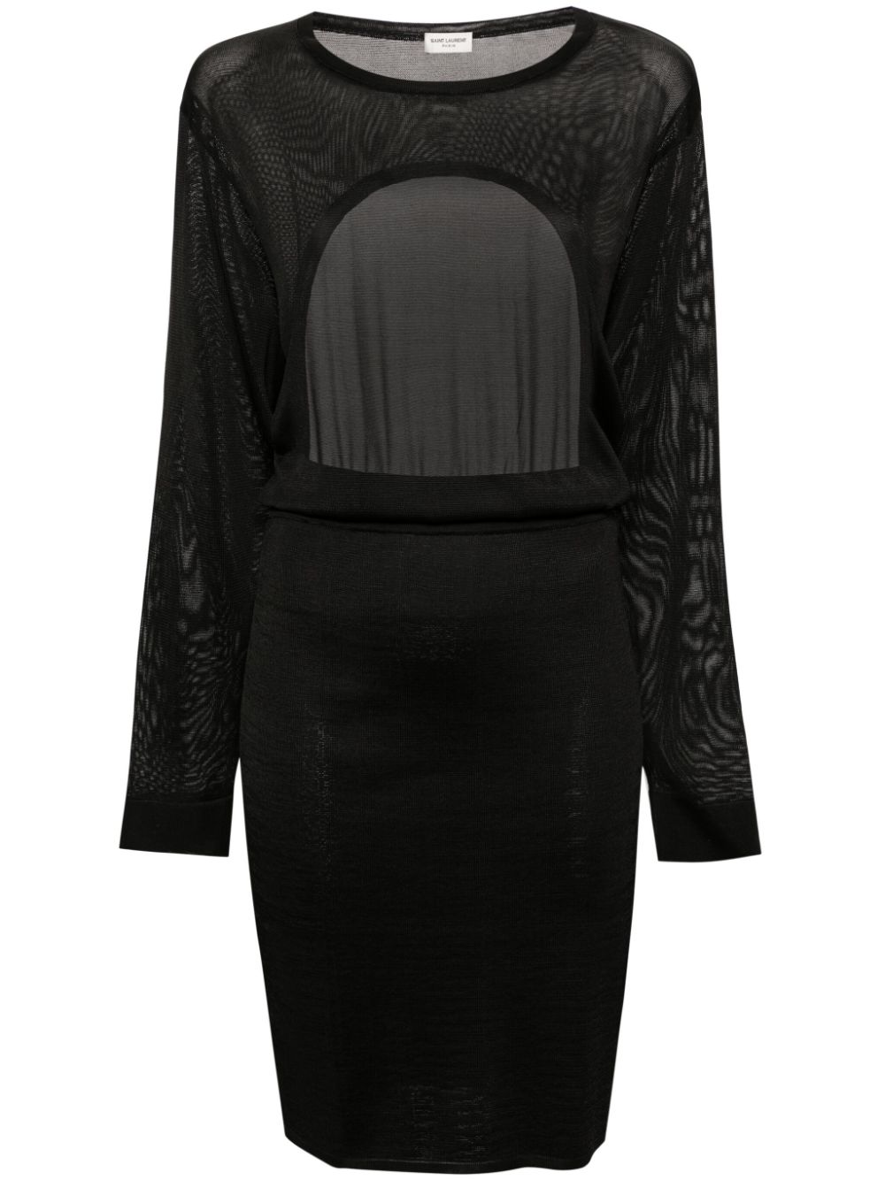 【SAINT LAURENT】オープンバック ニットドレス［776019Y76LT1000］