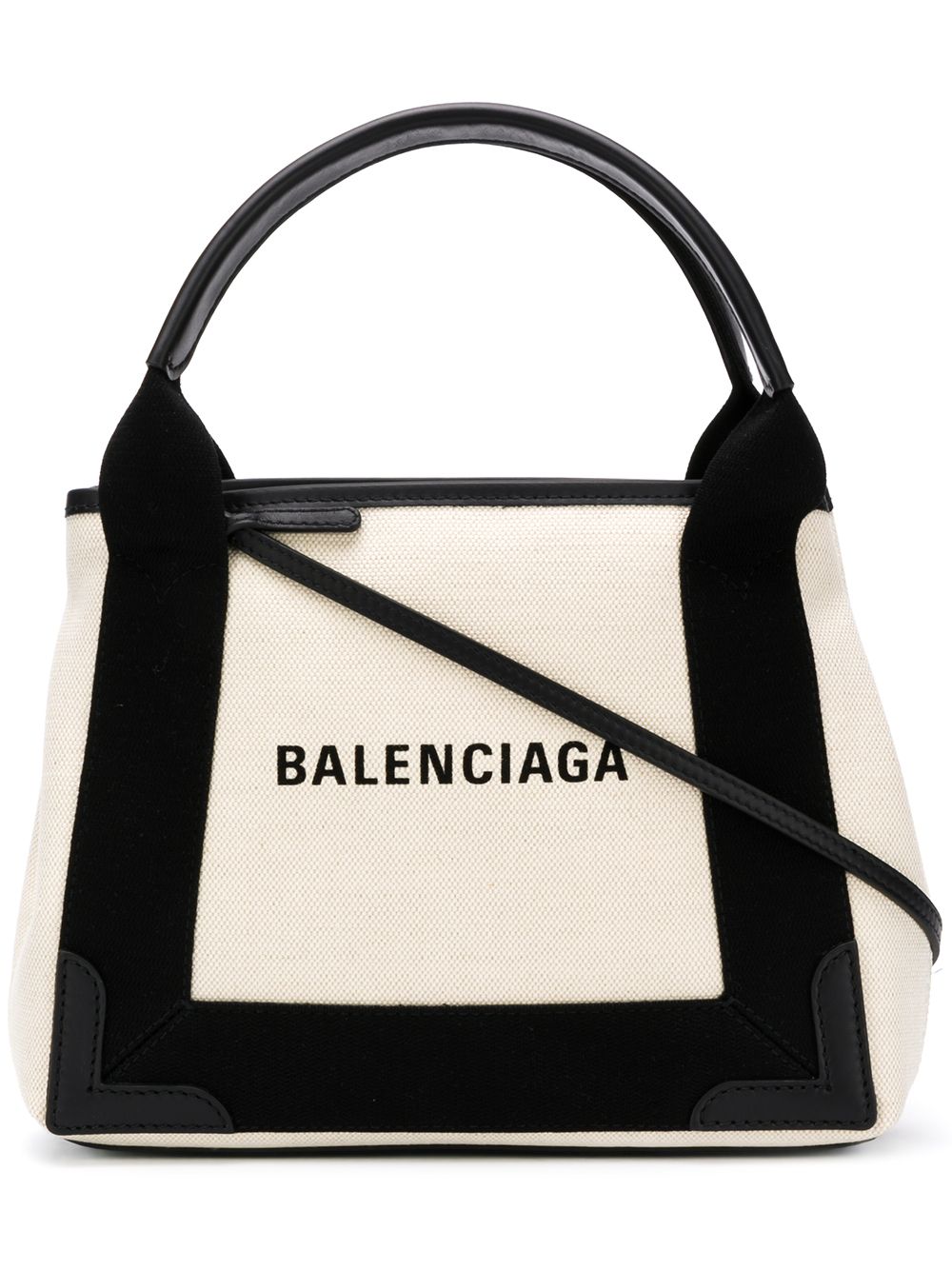 【BALENCIAGA】Navy Cabas XS トートバッグ［3903462HH3N9260］