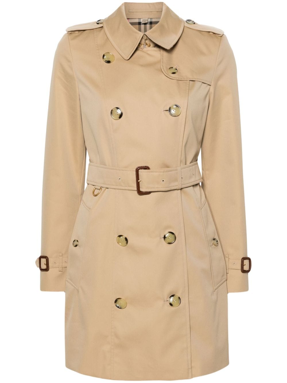 【BURBERRY】Chelsea コットン トレンチコート ベージュ［8079408A1366］