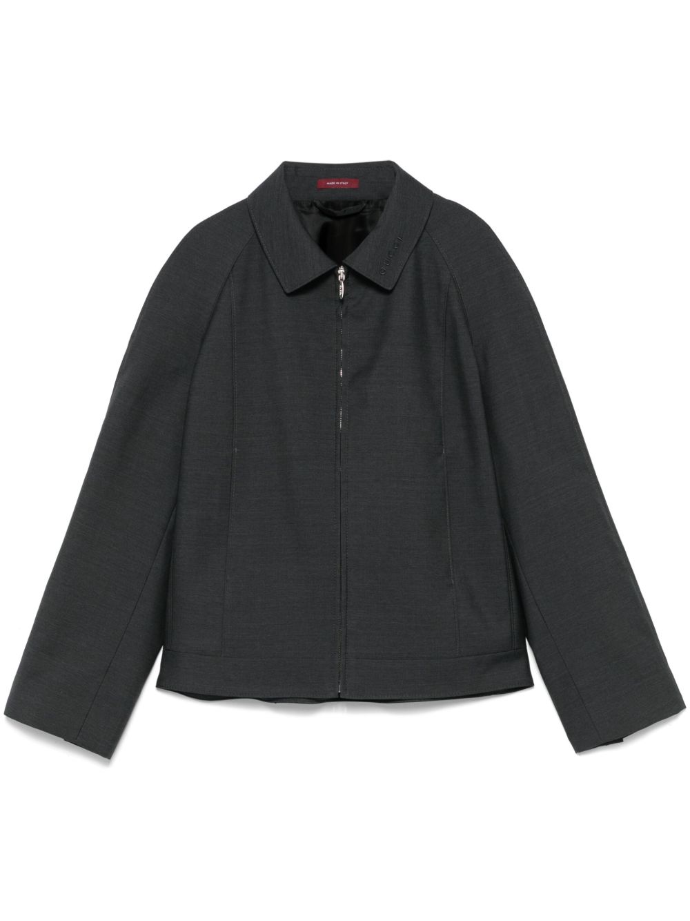 【GUCCI】Wool Bomber Jacket Grey［822333ZAR6K1505］