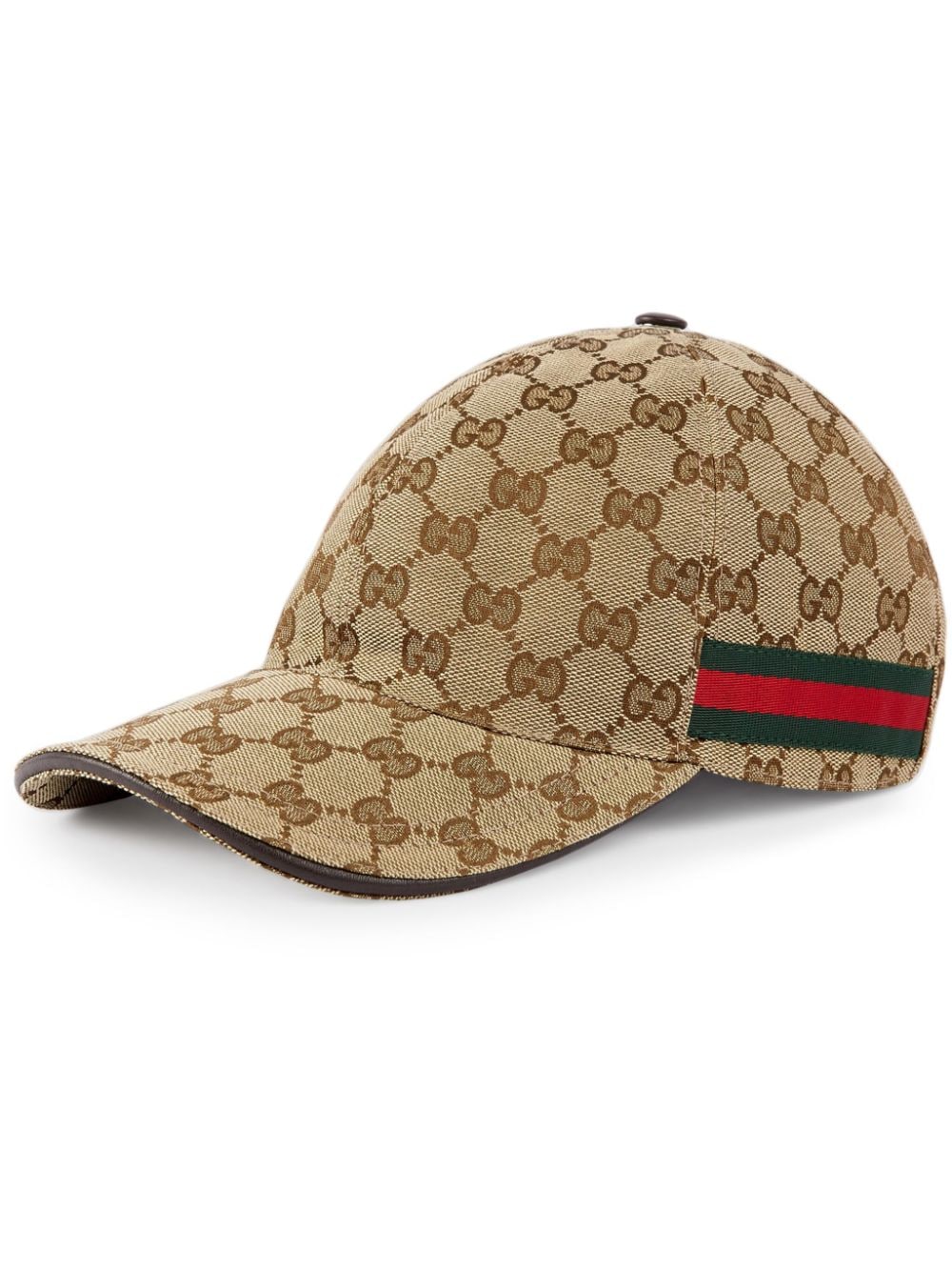 【GUCCI】オリジナルGGキャンバス ベースボールキャップ ベージュ&エボニー［200035KQWBG9791］