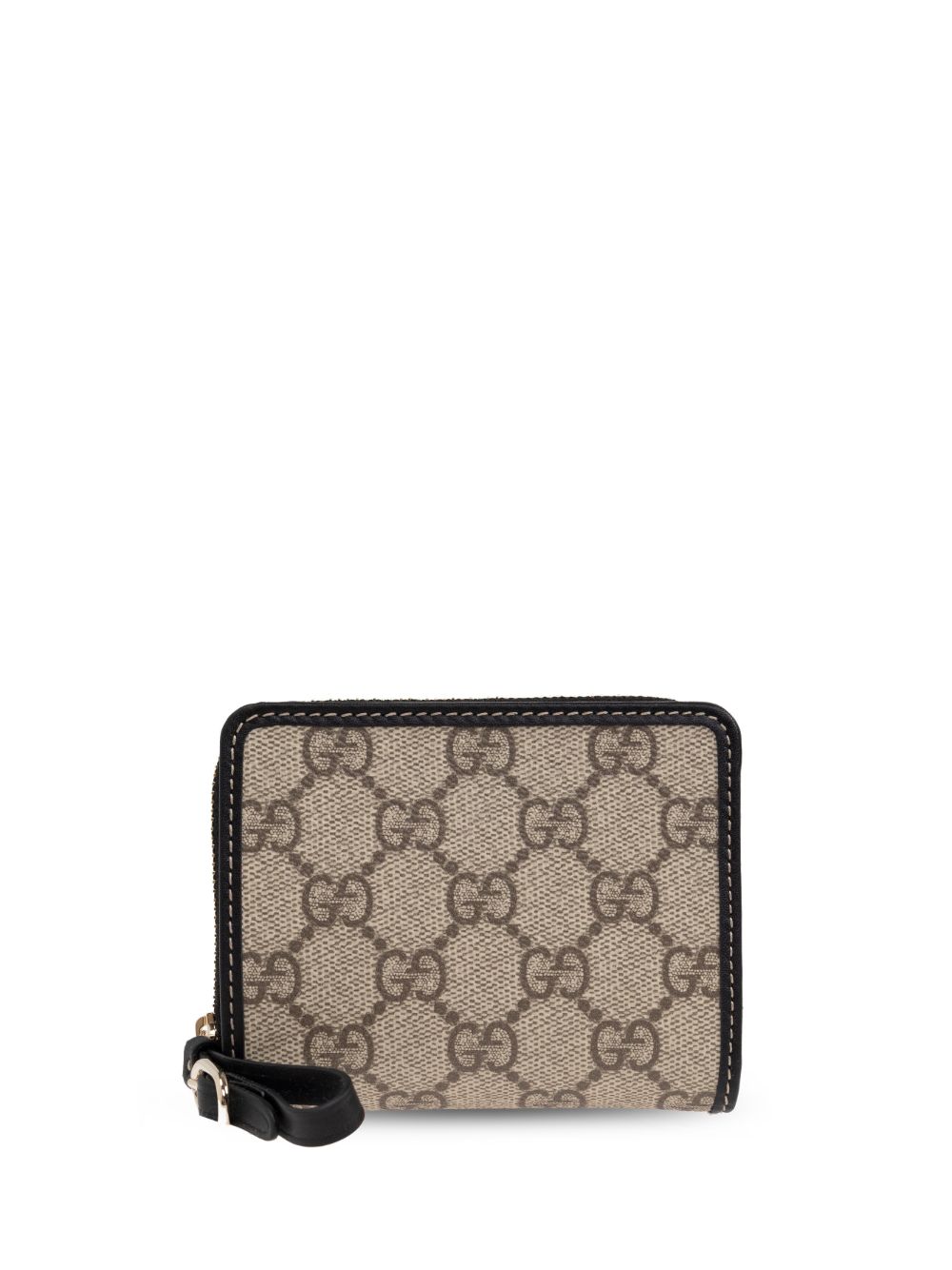 【GUCCI】GG Emblem Zip Mini Wallet Beige & Dark Brown［819131FAD6L9741］