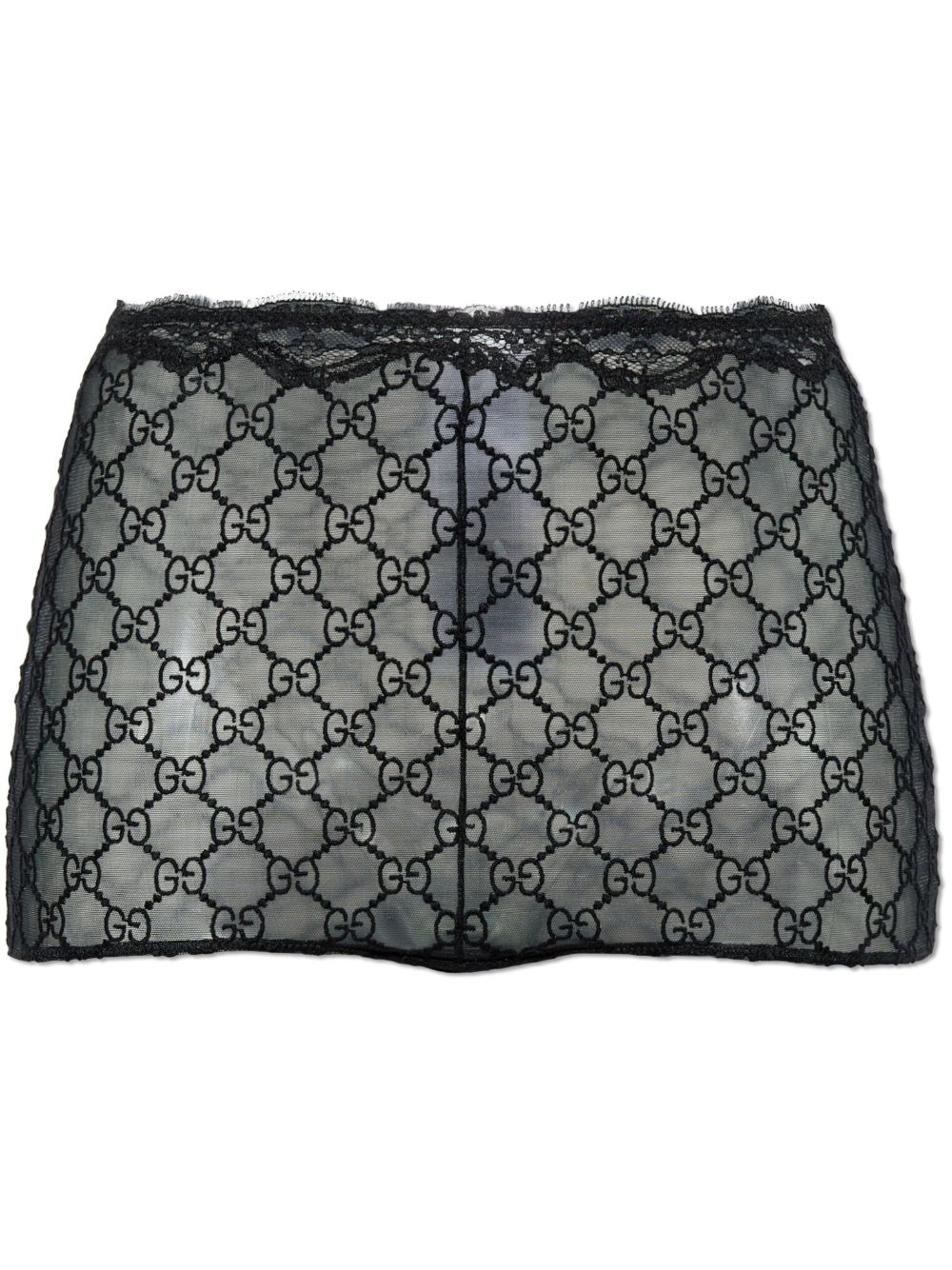 【GUCCI】GGチュール クルロット ブラック［819916XUALF1000］