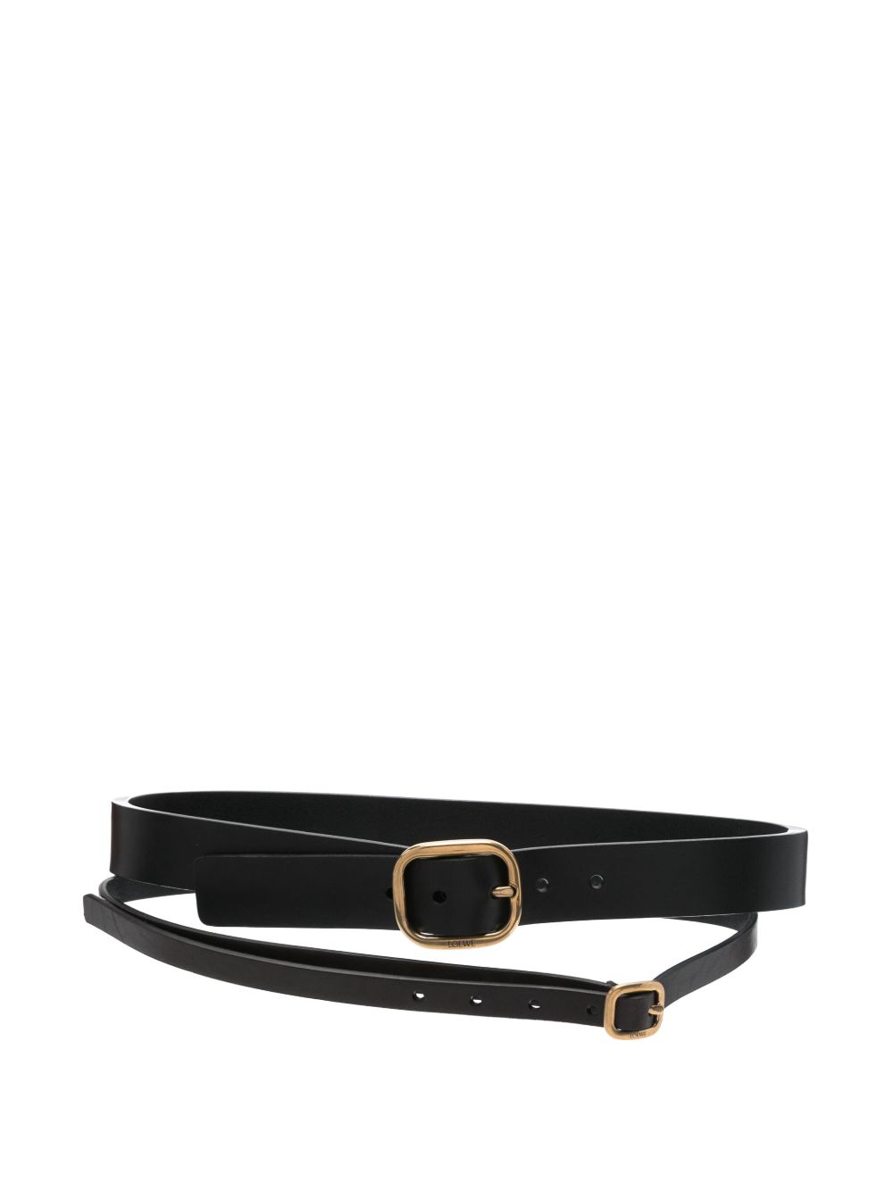 【LOEWE】H 30 マルチ チントゥーラ ベルト ブラック［E619244X869884］