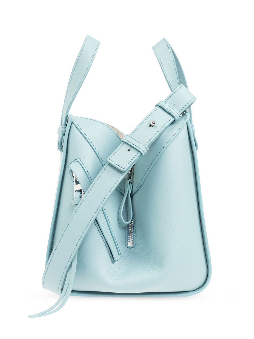【LOEWE】Compact Hammock Bag Classic Calfskin Light Blue［A538H13X104412］