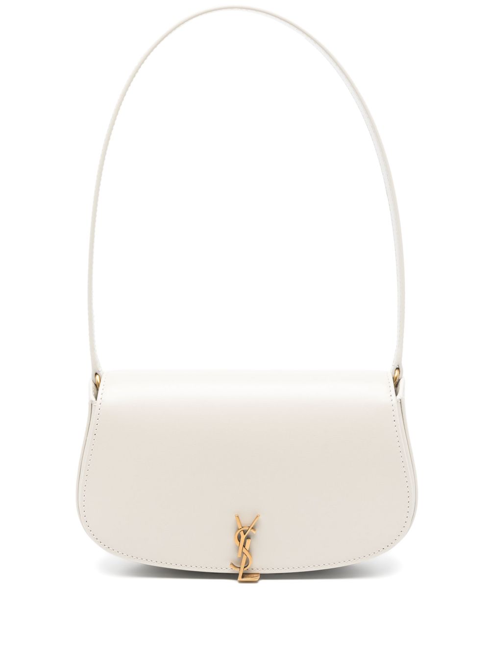 【SAINT LAURENT】ヴォルテール ミニ ボックスカーフ ショルダーバッグ オフホワイト［7796420SX0W9207］