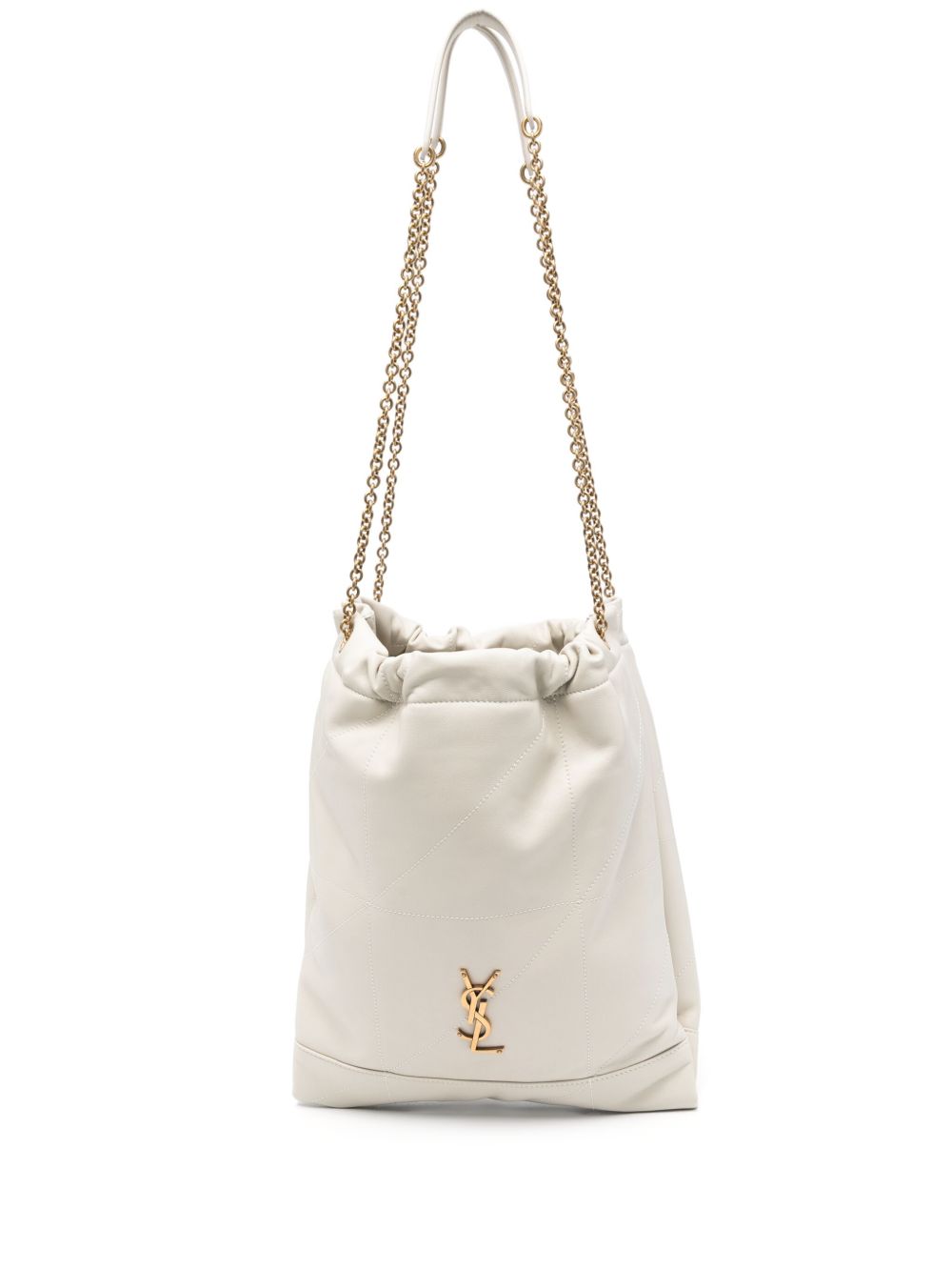 【SAINT LAURENT】JAMIE 4.3 ショルダーバッグ ラムスキン オフホワイト［781666AAB329207］