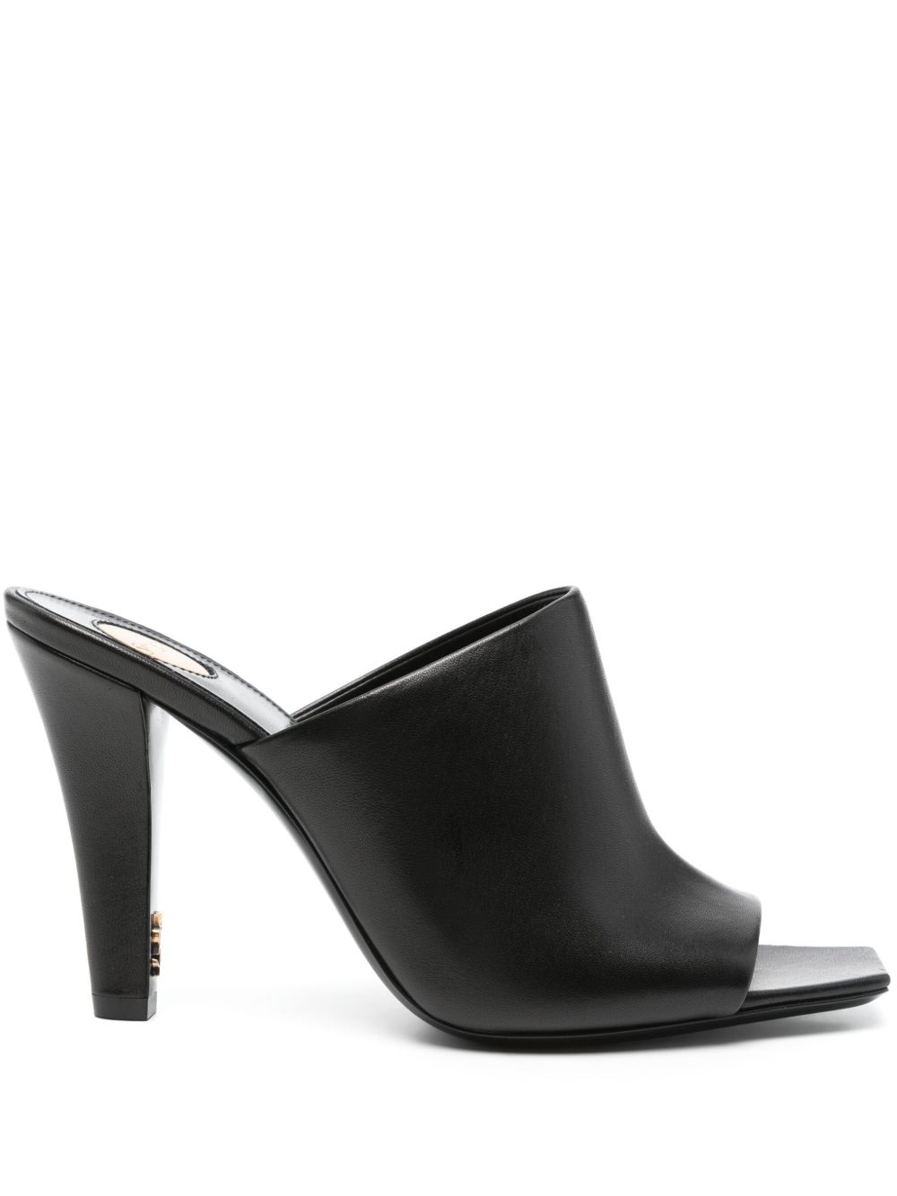 【SAINT LAURENT】JILL ミュール スムースレザー ブラック［818037AADGZ1000］
