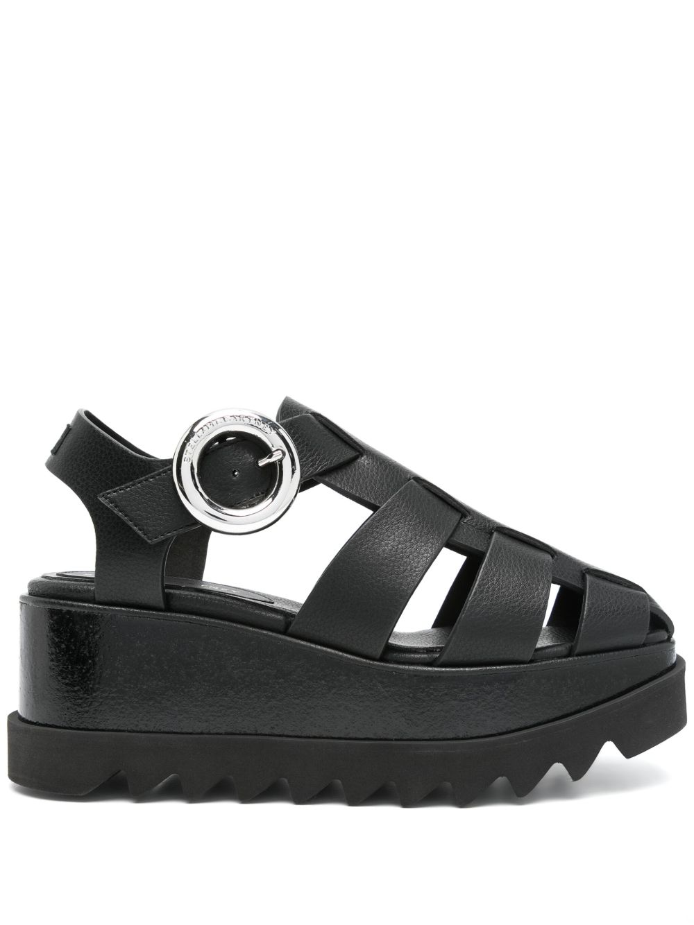 【STELLA McCARTNEY】エリス プラットフォームサンダル ブラック［810503AP0AV01000］