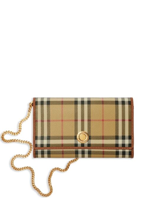 【BURBERRY】 チェック クロスボディウォレット ［8094420A7026］