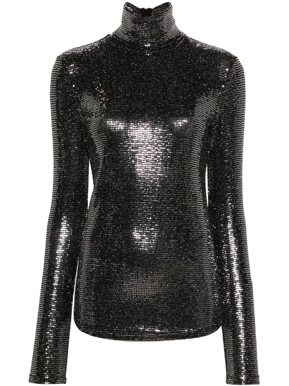 【ISABEL MARANT】FW24 JOYELA トップ シルバーナイロン［HT0499FB-B3K03IBKSI］