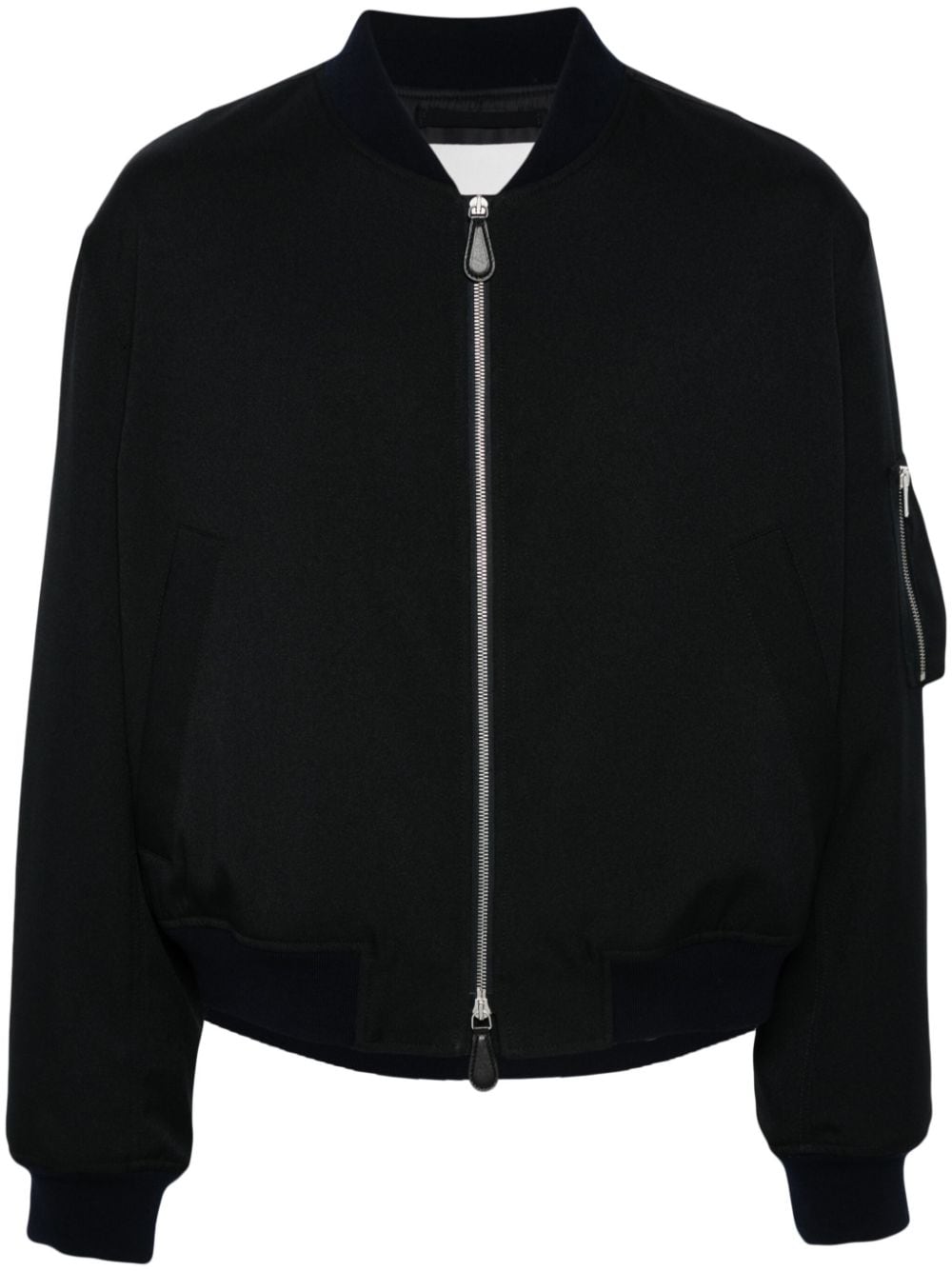 【JIL SANDER】ミッドナイトブルー パデッドボンバージャケット［J22BN0241J70001402］
