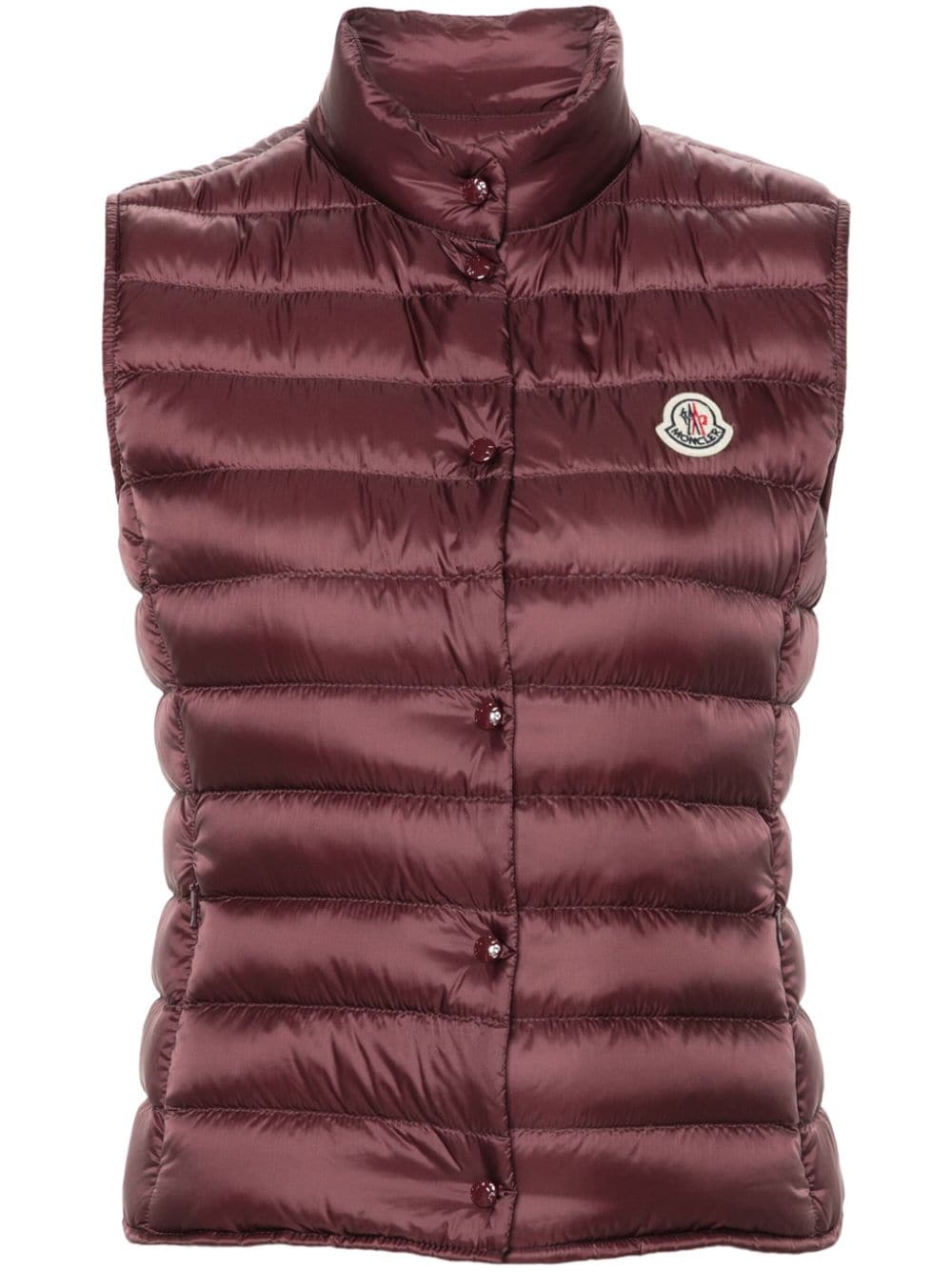 【MONCLER】Liane リアーヌ ダウンベスト ワインレッド［1A1020053048458］