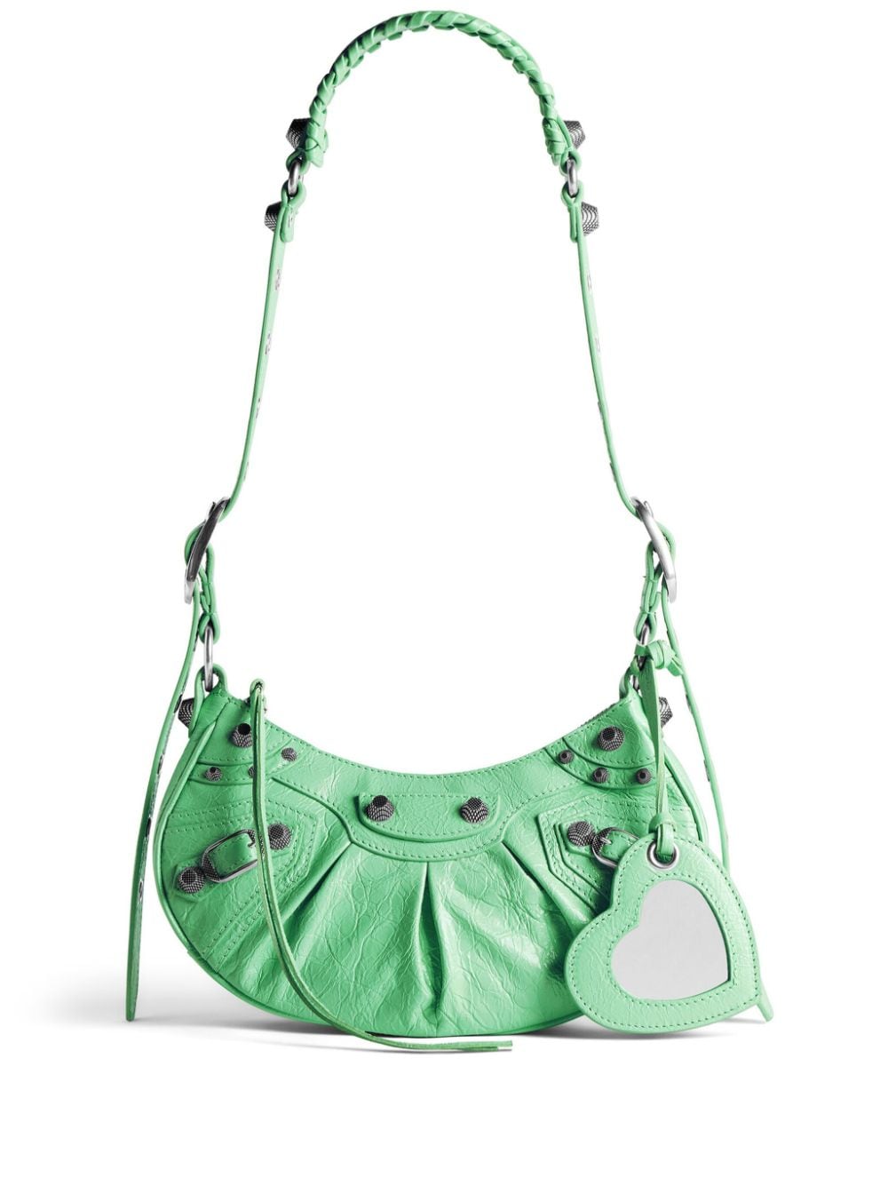 【BALENCIAGA】LE CAGOLE XS クロスボディバッグ グリーン［6713091VG9Y3823］