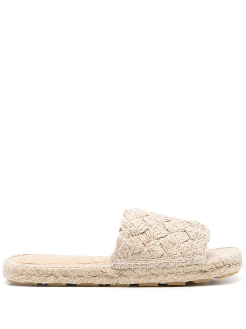 【BOTTEGA VENETA】Jack Espadrille Cane Sugar サンダル［775341V3VQ02624］