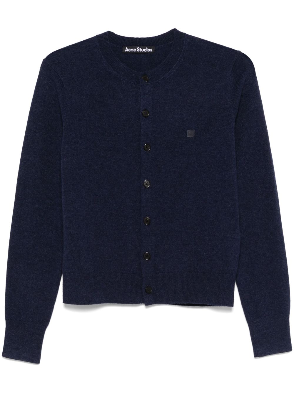 【ACNE STUDIOS】ヤクウール混カーディガン ブルー［A60559AHE］