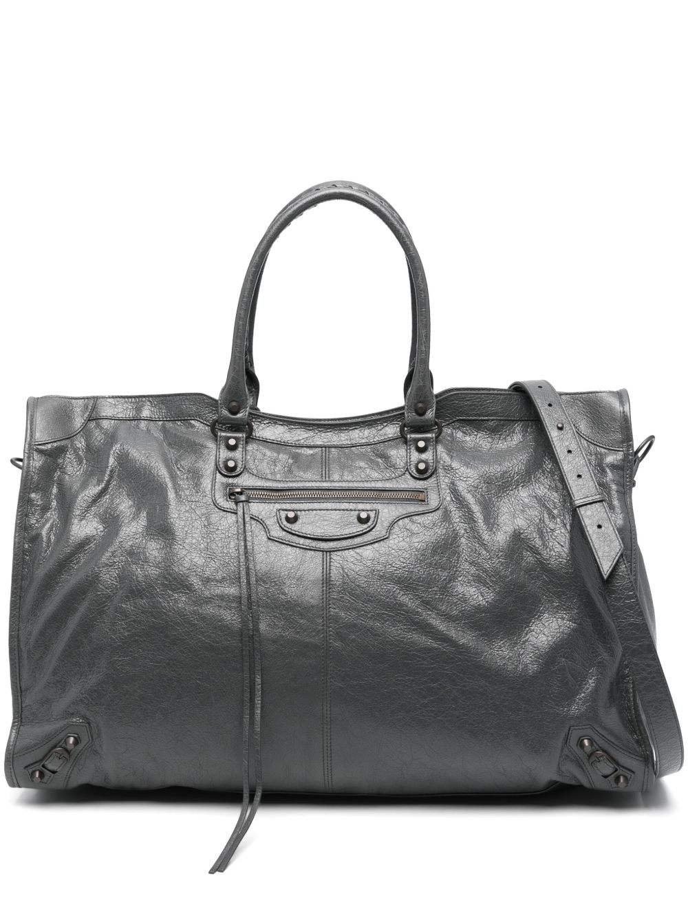 【BALENCIAGA】Le City トラベルバッグ グレー［8103642ABEK1251］