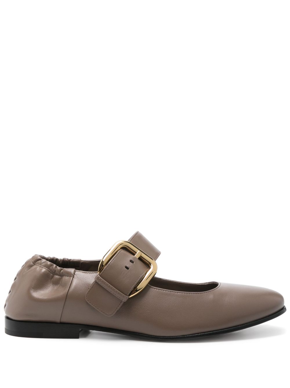 【BOTTEGA VENETA】ASTAIRE レザーバレエフラット［796622V5DZ02354］