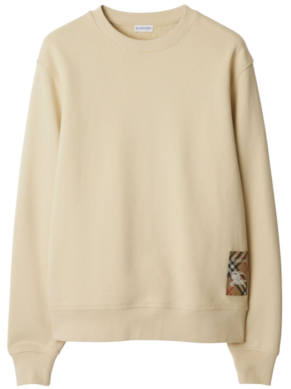【BURBERRY】メンズ フーディ スウェット ベージュ［8103520C1740］