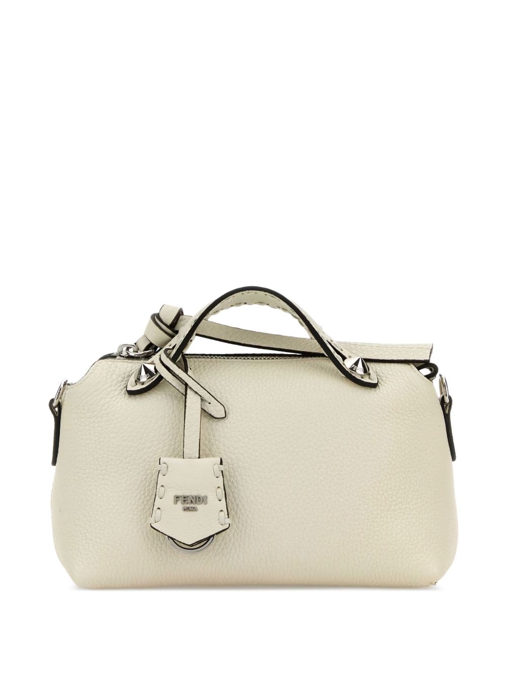 【FENDI】By The Way Selleria Mini ホワイト カーフレザー ショルダーバッグ［8BS098ASU2F1JBP］