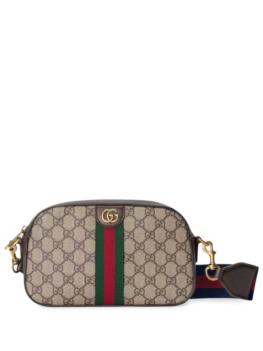 【GUCCI】オフィディア GGスプリーム スモール クロスボディバッグ ベージュ＆エボニー［752591FACFW8920］