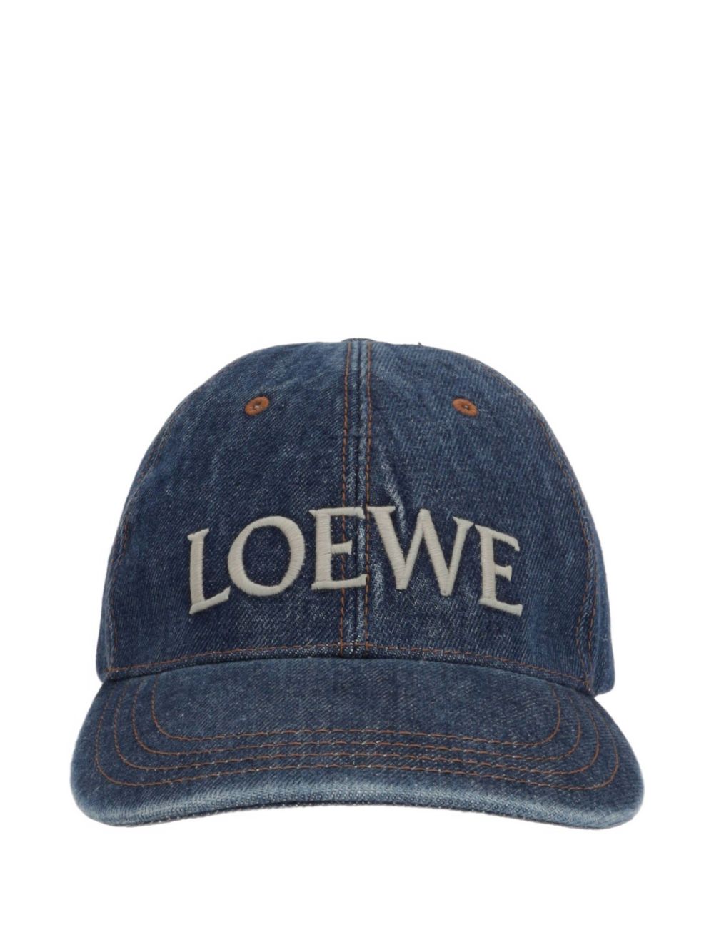【LOEWE】デニムキャップ ブルー［K820358X498798］