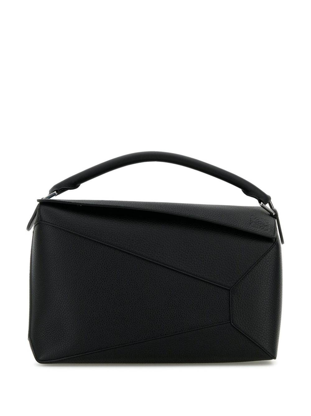 【LOEWE】パズルエッジ ラージ ハンドバッグ ブラック［B510P00X051100］