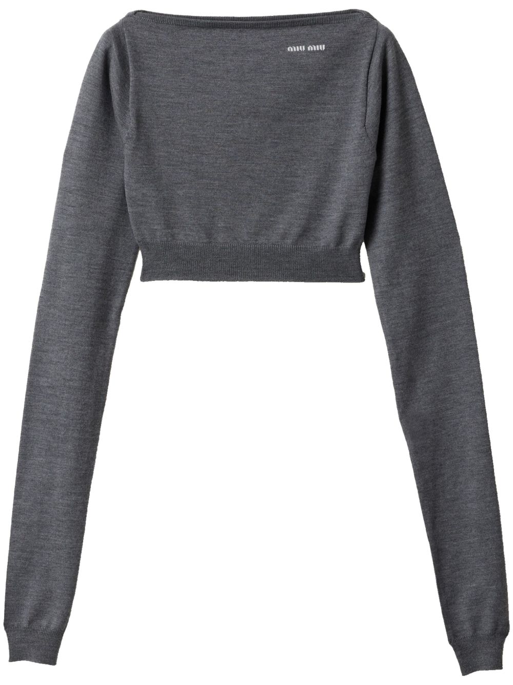 【MIU MIU】Wool Boat Neck Sweater［MMLB0716WSF0480］