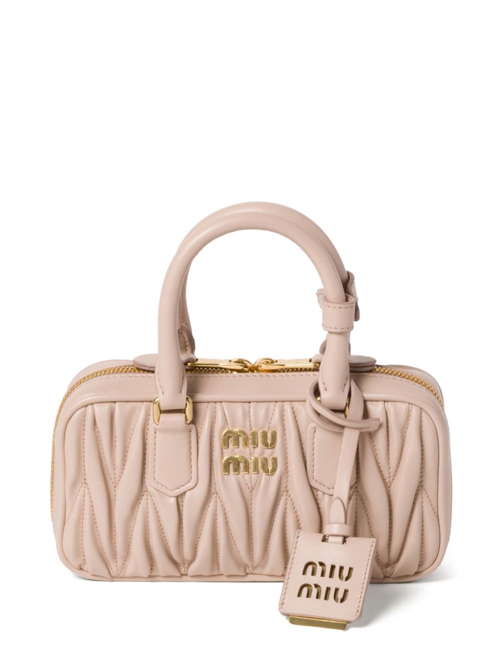 【MIU MIU】アルカディ マテラッセレザー ミニバッグ［5BP088AN88F0236］