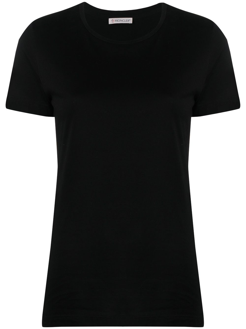 【MONCLER】ブラックロゴ コットンTシャツ［K10938C73200V8058999］