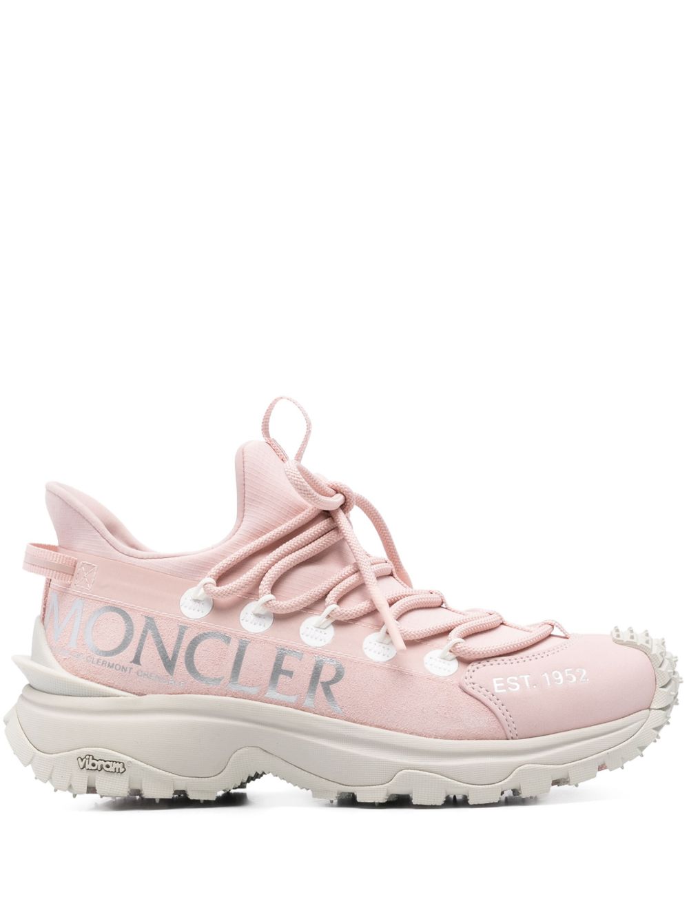【MONCLER】Trailgrip Lite 2 レザー&スエードスニーカー ライトピンク［K109B4M00140M6019519］