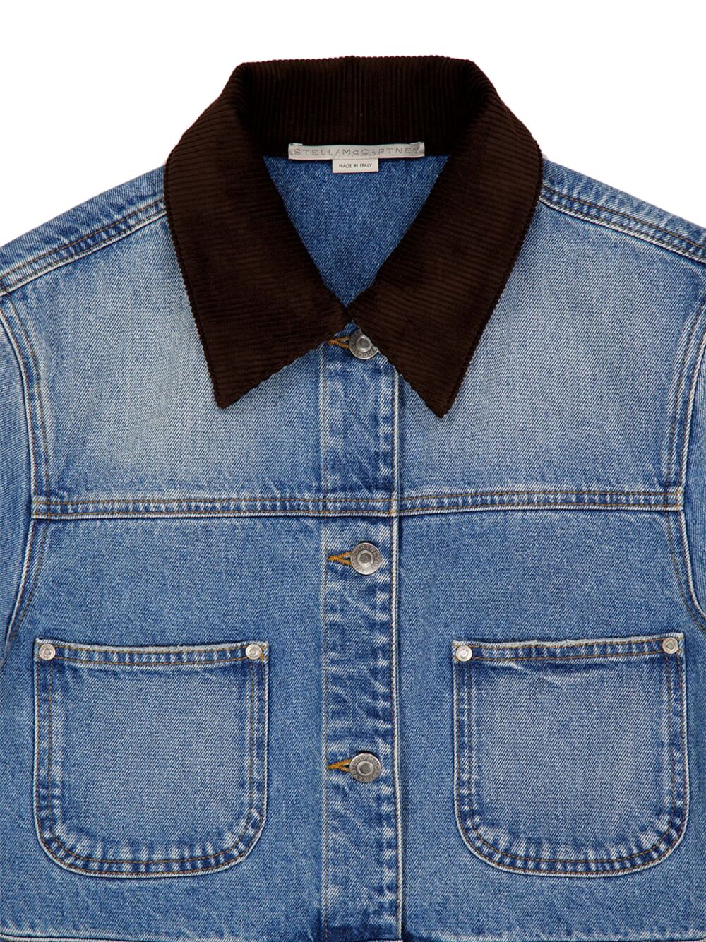 　【STELLA McCARTNEY】デニムジャケット クリアブルー［6D03543SQH054590］