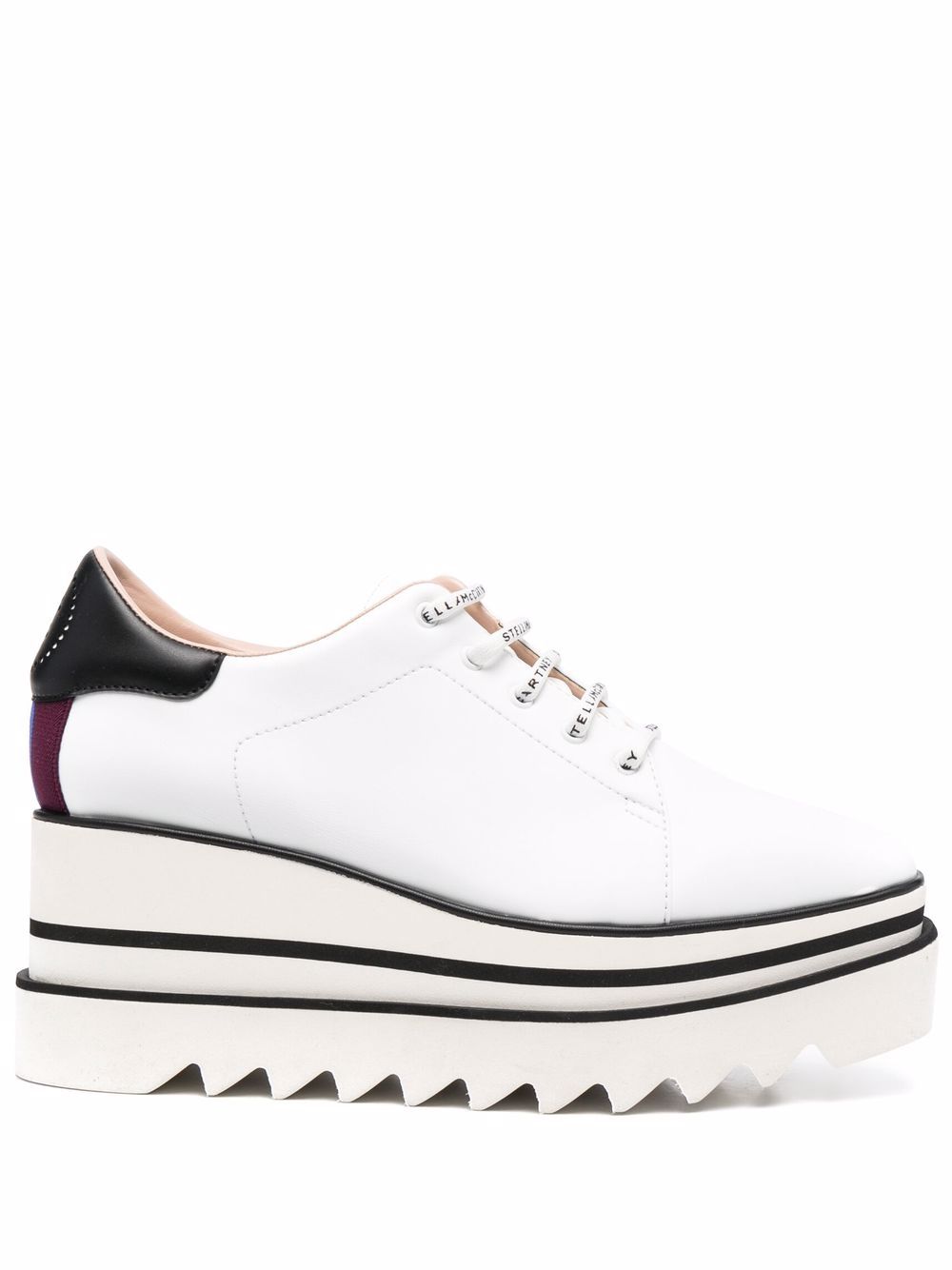 【STELLA MCCARTNEY】スニークエリス プラットフォームシューズ ホワイト［810078E000549222］