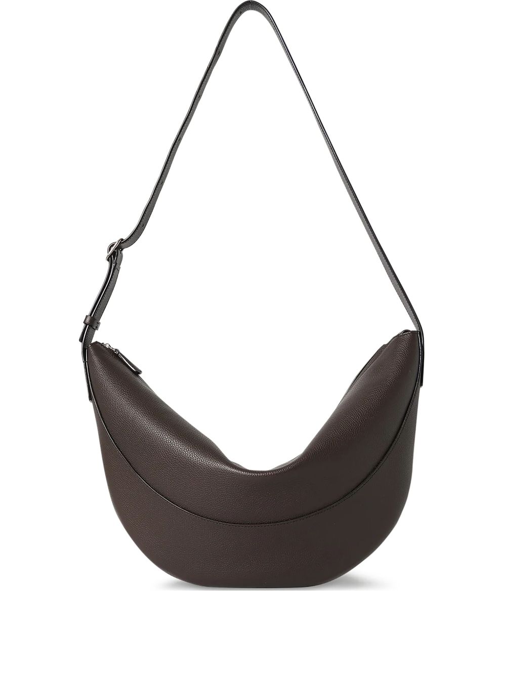 【THE ROW】Jouve Leather Shoulder Bag Brunette［W1772L145BRUS］