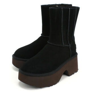 アグ UGG  CLASSIC TWIN SEAM NEW HEIGHTS レディース ブーツ1158313　BLKブラック shoes-01