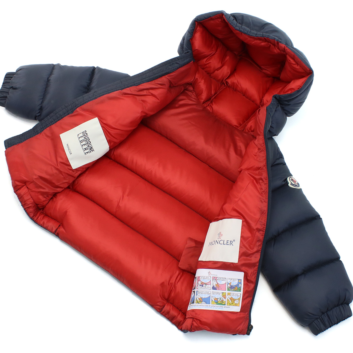モンクレール MONCLER ベビー-ジャケット,上着 ブランド1A00041 NEW-MACAIRE 53048 778ネイビー系 kb-01 outer-01 - 画像 (5)