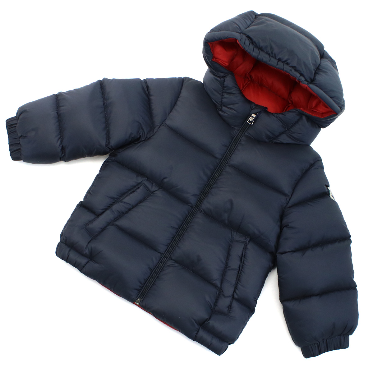 モンクレール MONCLER ベビー-ジャケット,上着 ブランド1A00041 NEW-MACAIRE 53048 778ネイビー系 kb-01 outer-01 - 画像 (2)