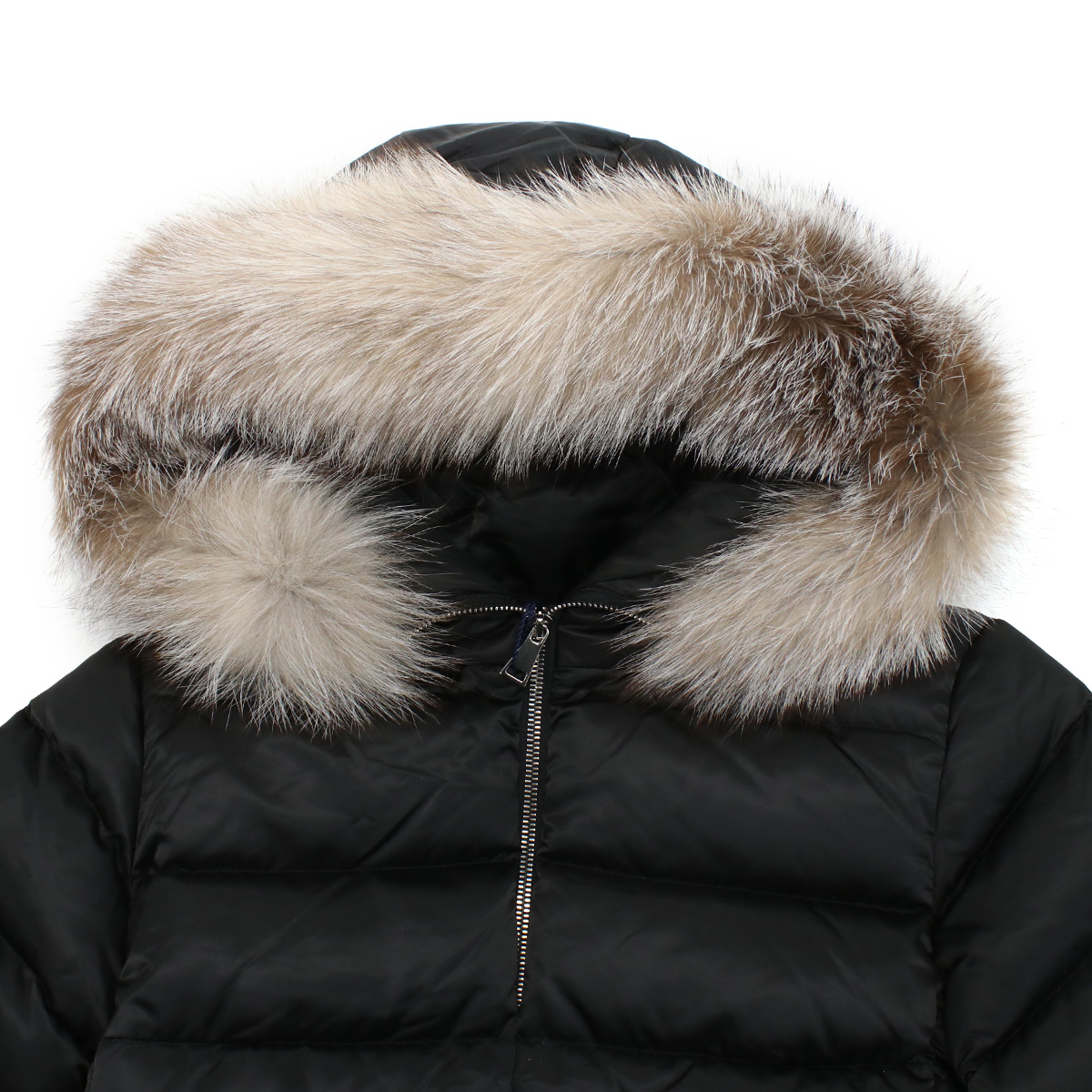 モンクレール MONCLER レディース ダウンジャケット ブランド 1A00117 CUPIDONE GIUBBO 59685 999ブラック outer-01 - 画像 (6)